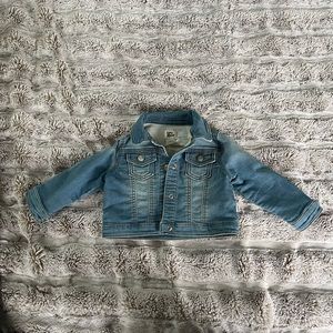 Baby girl denim jacket like new